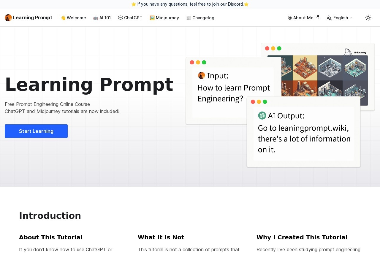 Learning Prompt