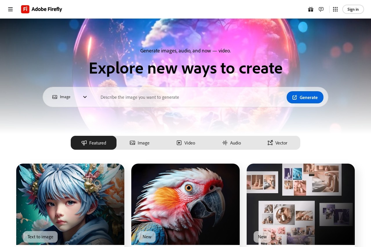 Adobe Firefly